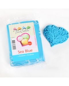 Pâte à sucre Funcakes sea blue 1kg