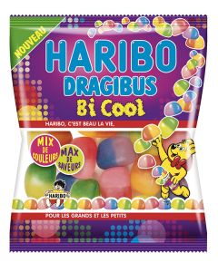 Sachet bonbons Haribo DRAGIBUS BI COOL – 40 g - 