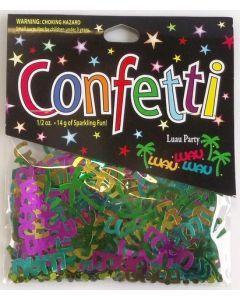 Confettis Luau et palmier