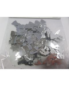Confettis couple de mariés - argent