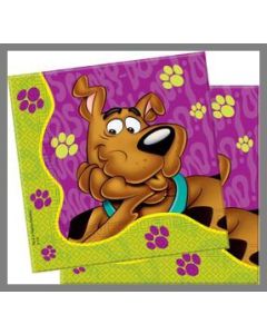 Serviettes Scooby Doo - x20