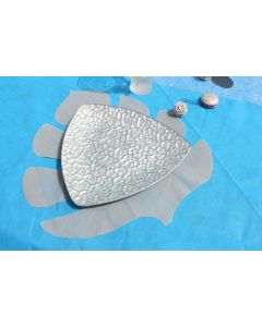 Set de table feuille gris