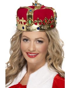 Couronne femme reine or