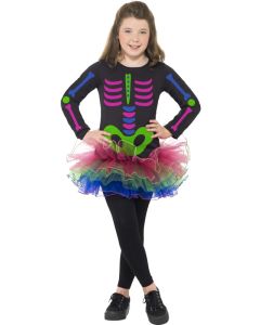 Tutu néon multicolore - 3/6 ans