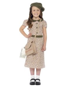 Costume fille évacuée 2nd Guerre Mondiale - Taille 10/12 ans