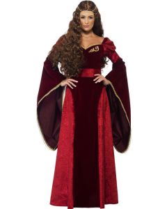 déguisement femme reine médiévale