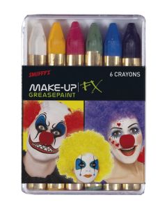 6 crayons de maquillage