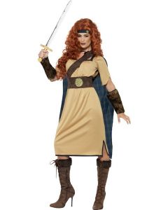 Déguisement femme reine guerrière - Taille S