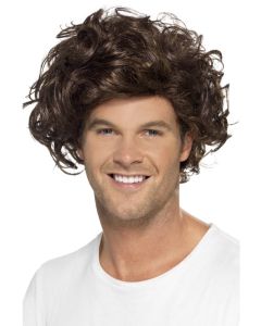 Perruque Boyband frisée