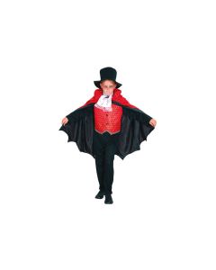 Déguisement garçon squelette vampire démon - Taille 7/9 ans