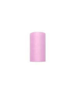 Rouleau de tulle - rose clair - 8 cm x 20 m