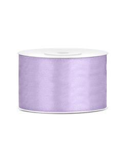 Ruban satin 38 mm - lilas clair