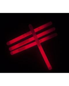 Tube 25 sticks fluorescents - rouge