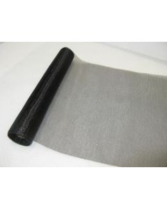 Chemin de table tulle lurex -noir
