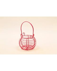 Panier métal "Jardinier" - Fuchsia