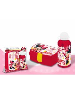 Set boite goûter et gourde alu – Minnie