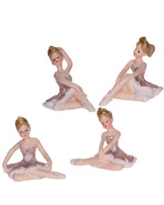 4 figurines ballerine