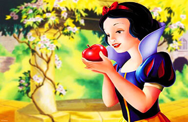 decoration anniversaire blanche neige et les 7 nains