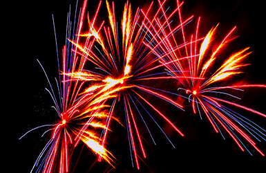 feux d'artifice fete