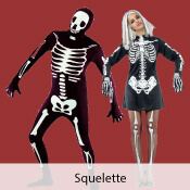 costume squelette