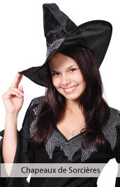 accessoires deguisements chapeaux de sorcières