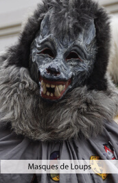 accessoires deguisements masques de loups